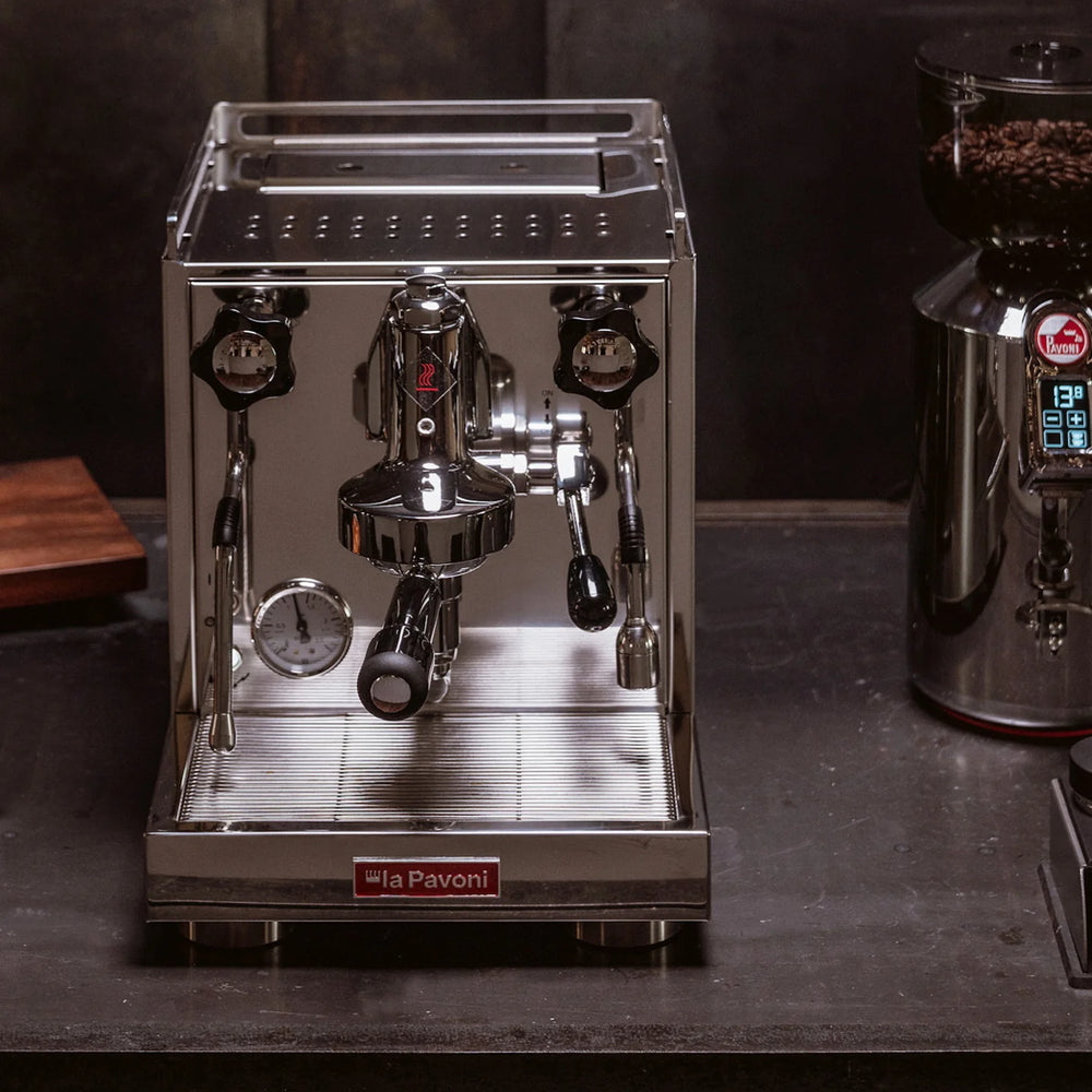La Pavoni Cellini Classic espresso machine ambiance