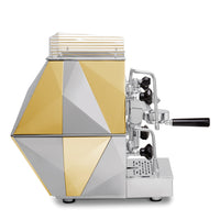 La Pavoni Diamantina espresso machine side