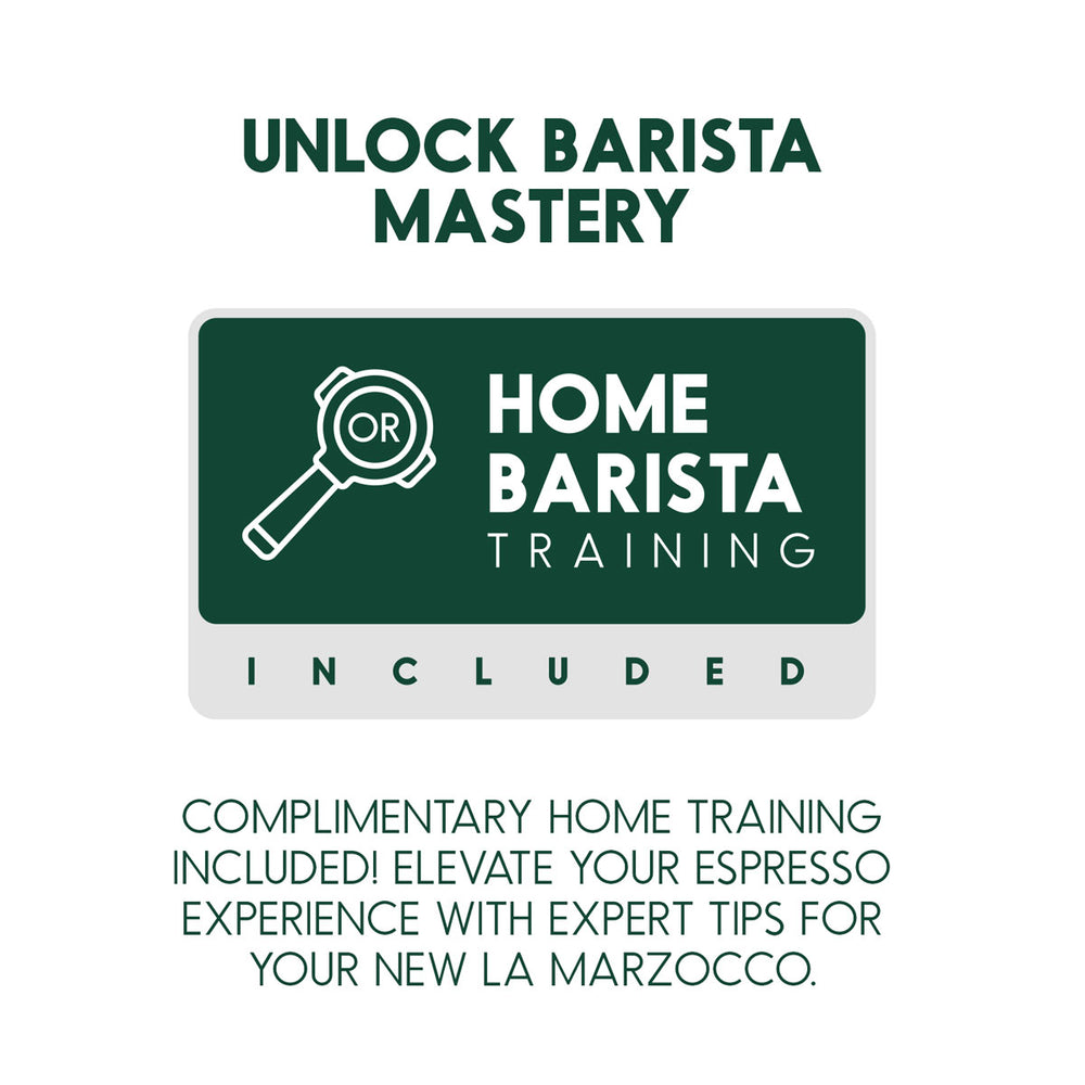 free Home barista training with la marzocco espresso machin