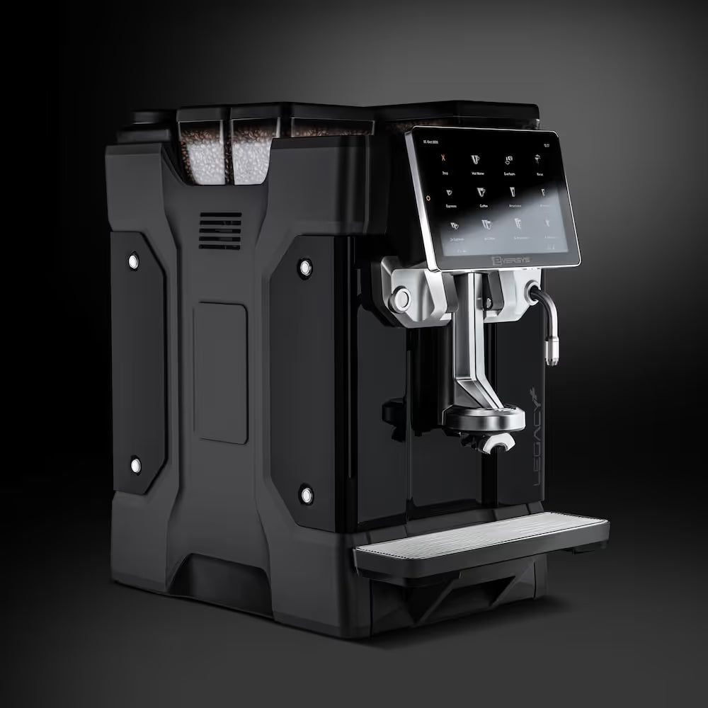 Eversys Legacy Plus L'2M super-traditional espresso machine, slate black