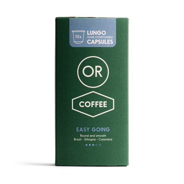 OR Coffee compostable capsules – Easy Going