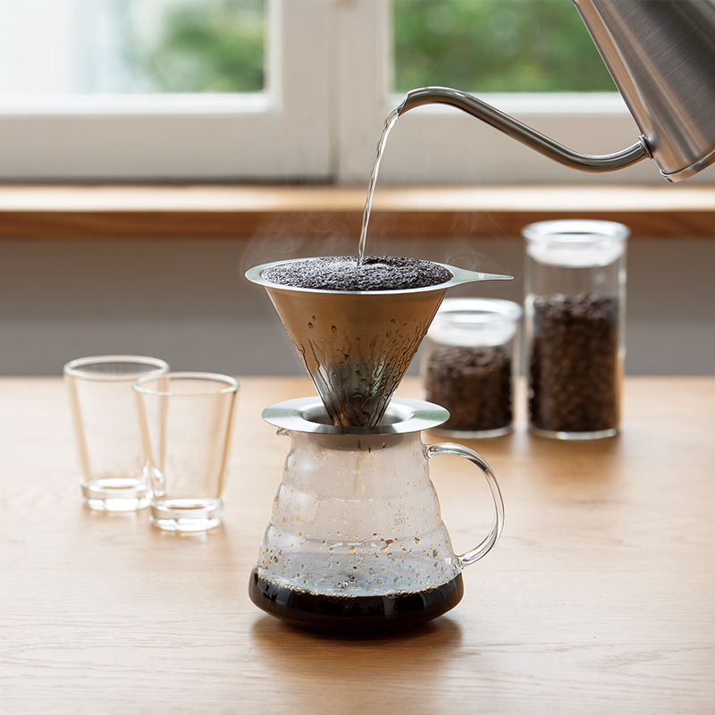 Hario Double Mesh metalen dripper