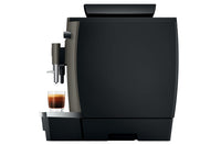 Jura W4 EA Dark Inox professional coffee machine - side