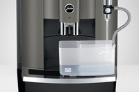 Jura W8 EA Dark inox professional coffee machine - milk system cleaning