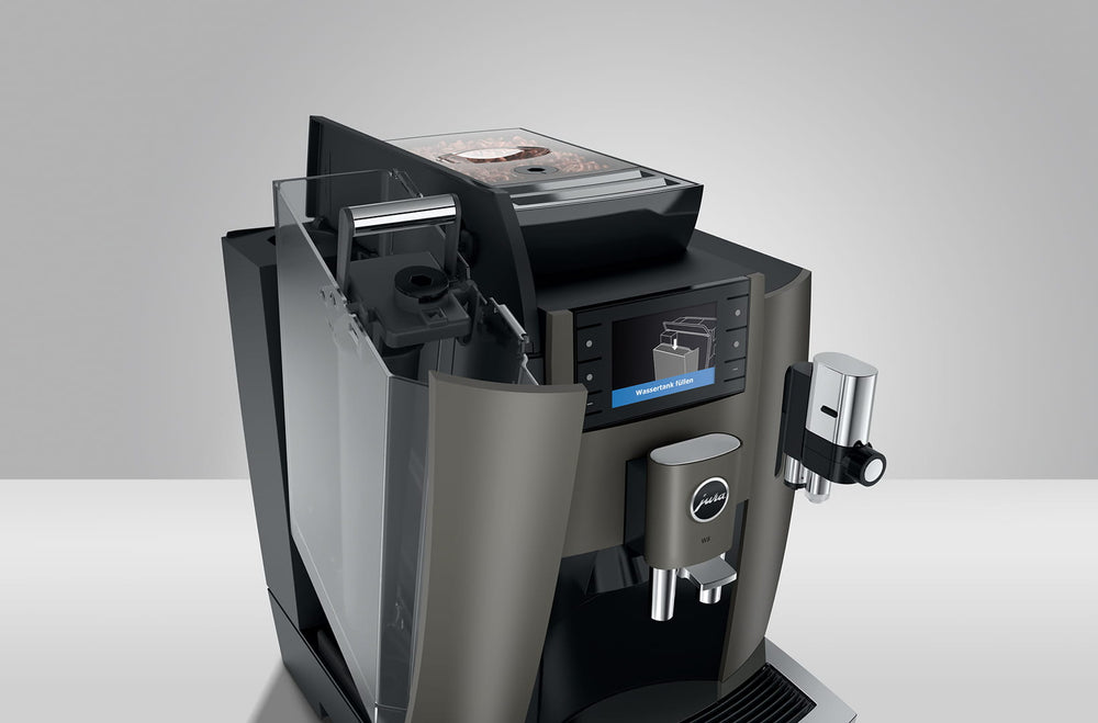 Jura W8 EA Dark inox professional coffee machine - water tank