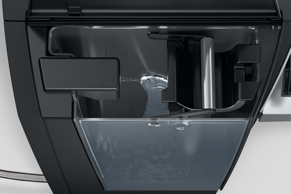 Jura X4c EA Dark Inox professional coffee machine - direct water connection