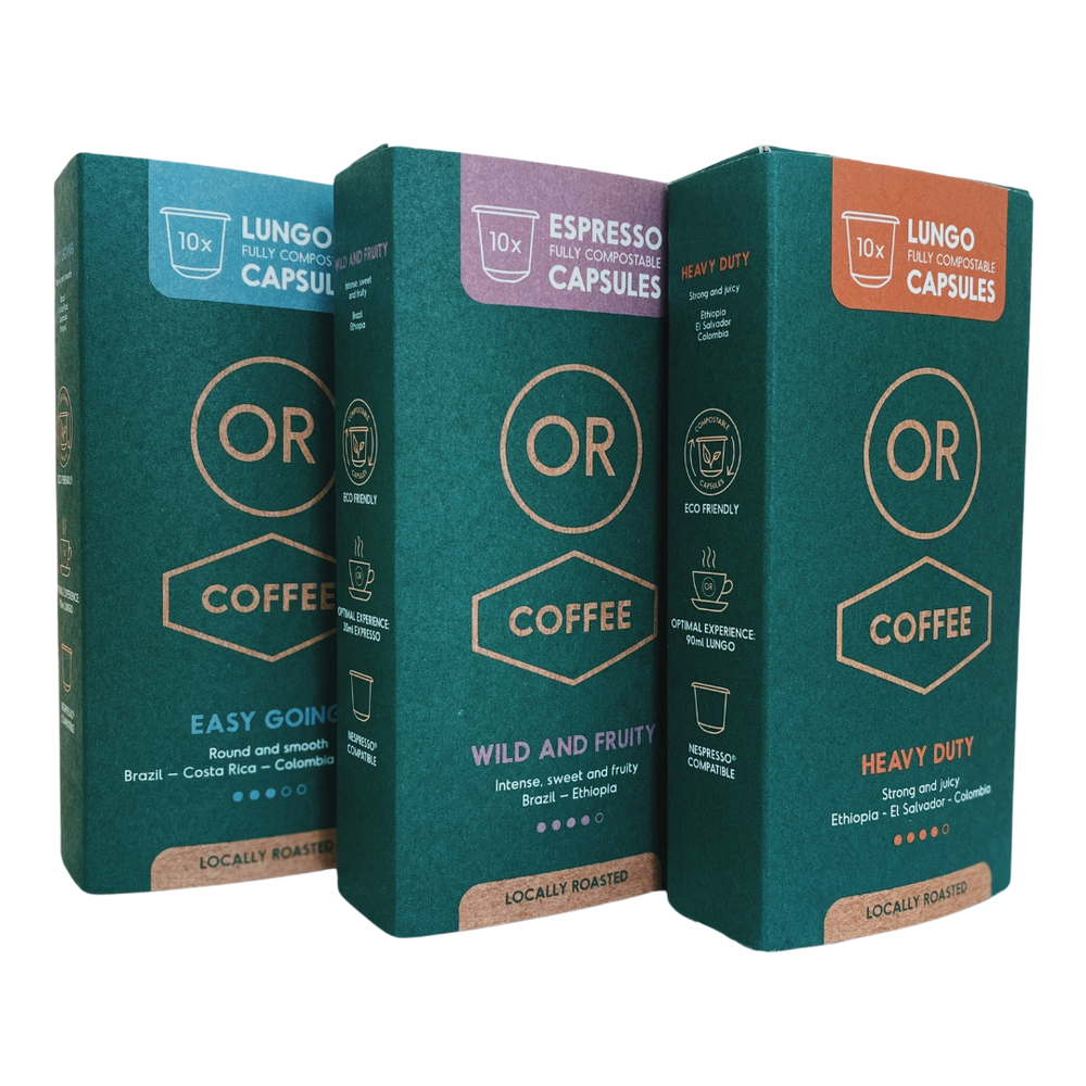 OR Coffee Compostable Capsules – Subscription