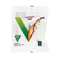Hario V60 Paper Filters, white, size 02