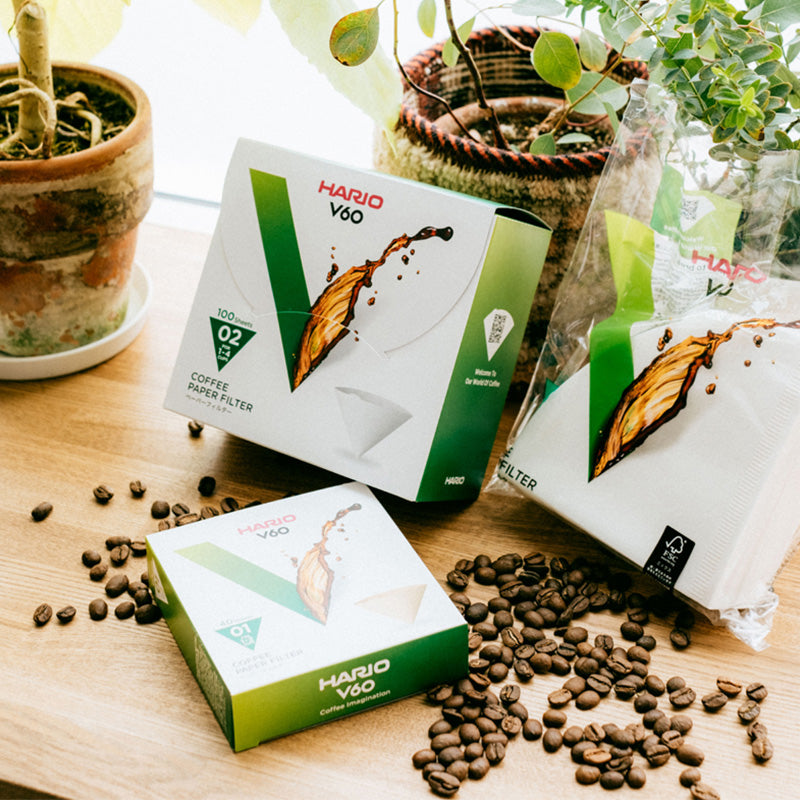 Filtres Hario V60 naturels