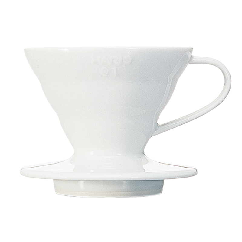 Hario V60 keramische dripper, wit, maat 01