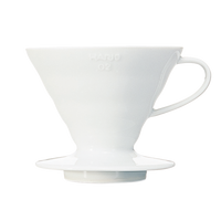Hario V60 keramische dripper, wit, maat 02