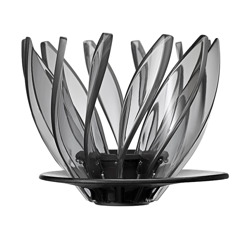 Hario V60 dripper Suiren, transparant zwart