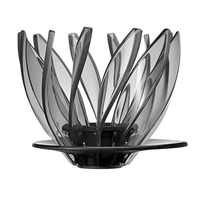 Hario V60 dripper Suiren, transparant zwart