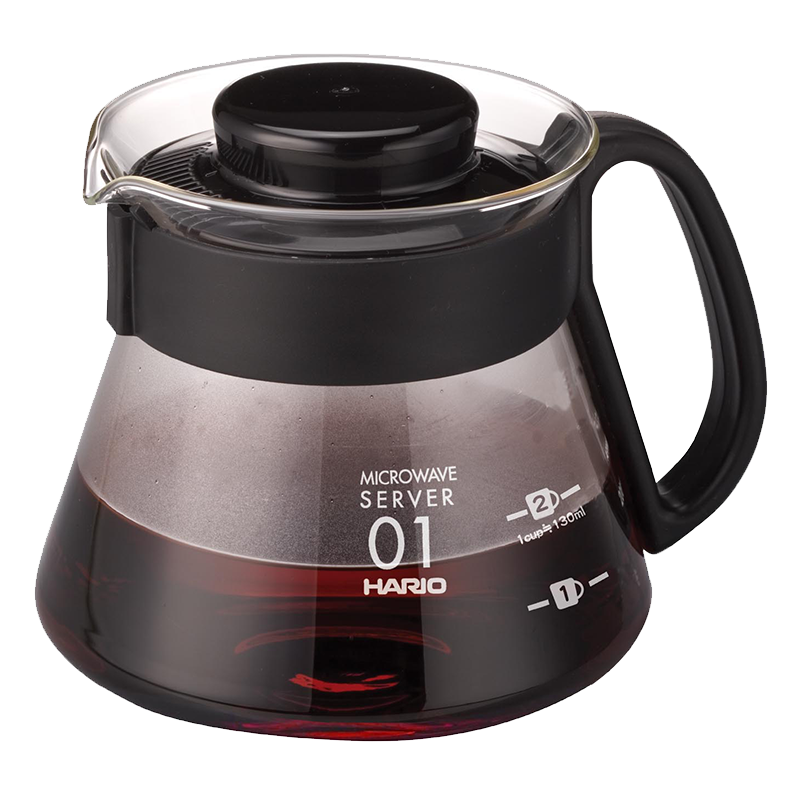 Hario V60 Range Server Clear, size 01 (360 ml)