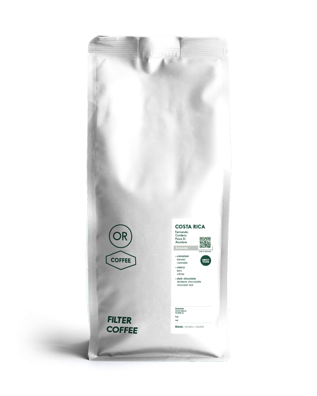 Costa Rica Fernando Cordero - Anaeobic specialty coffee for filter - 1kg