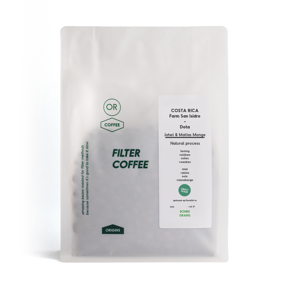 Costa Rica San Isidro Natural for filter