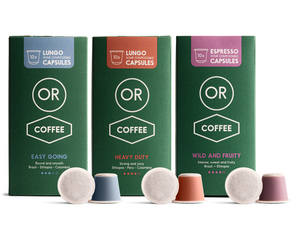OR Coffee Compostable Capsules – B2B price