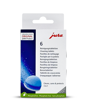 Jura reinigingstabletten 6 stuks