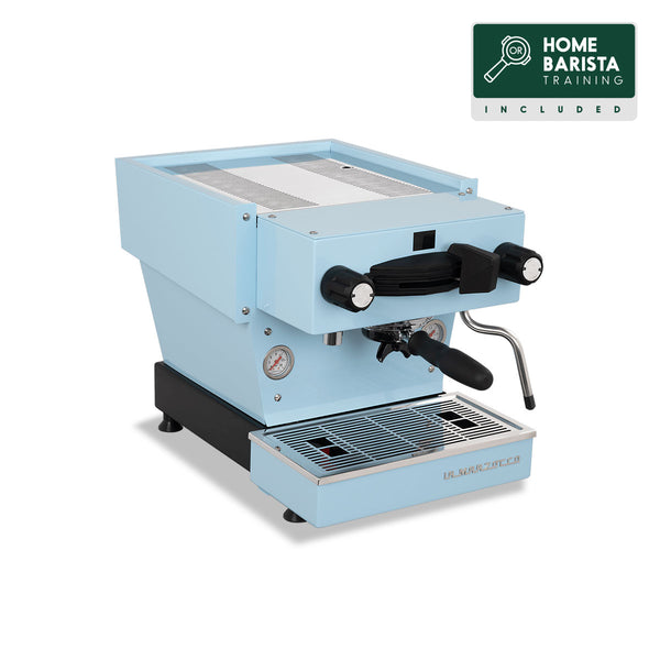 【美品・整備済】La Marzocco Linea Mini La Marzocco Linea mini R - Cool Touch - Blue with free gift worth